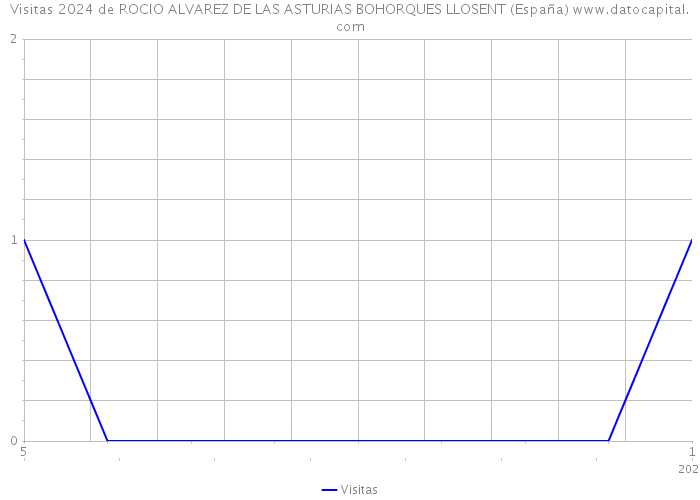 Visitas 2024 de ROCIO ALVAREZ DE LAS ASTURIAS BOHORQUES LLOSENT (España) 