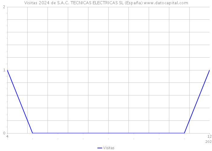 Visitas 2024 de S.A.C. TECNICAS ELECTRICAS SL (España) 