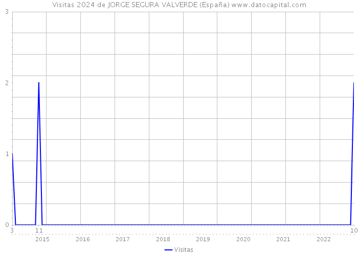 Visitas 2024 de JORGE SEGURA VALVERDE (España) 