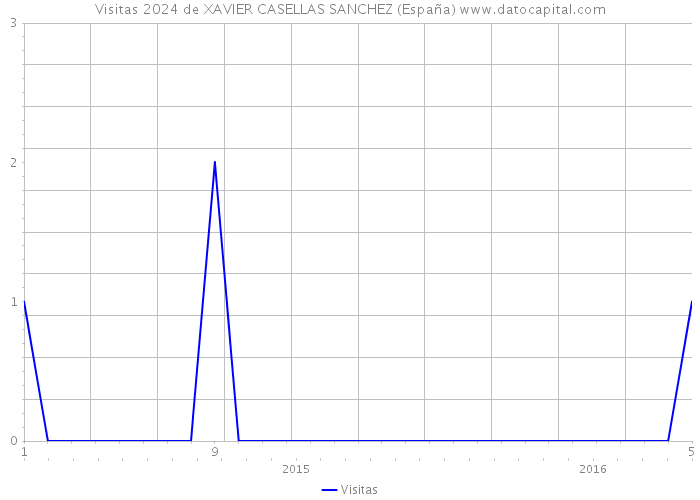Visitas 2024 de XAVIER CASELLAS SANCHEZ (España) 