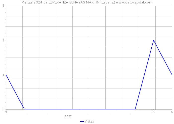 Visitas 2024 de ESPERANZA BENAYAS MARTIN (España) 