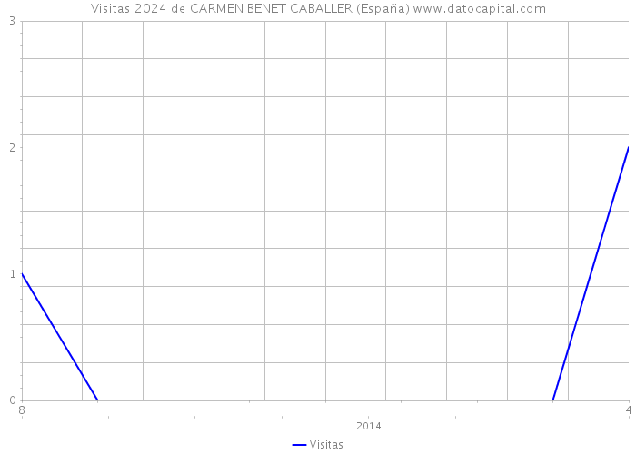 Visitas 2024 de CARMEN BENET CABALLER (España) 