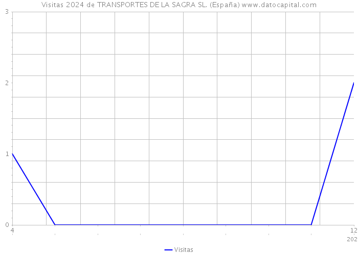 Visitas 2024 de TRANSPORTES DE LA SAGRA SL. (España) 