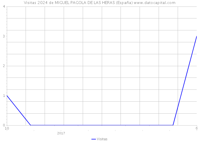 Visitas 2024 de MIGUEL PAGOLA DE LAS HERAS (España) 