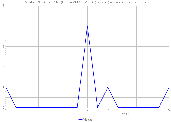 Visitas 2024 de ENRIQUE CAMBLOR VILLA (España) 