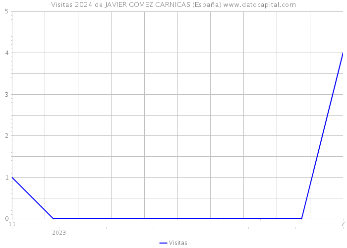Visitas 2024 de JAVIER GOMEZ CARNICAS (España) 