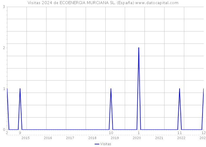 Visitas 2024 de ECOENERGIA MURCIANA SL. (España) 