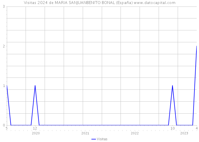 Visitas 2024 de MARIA SANJUANBENITO BONAL (España) 