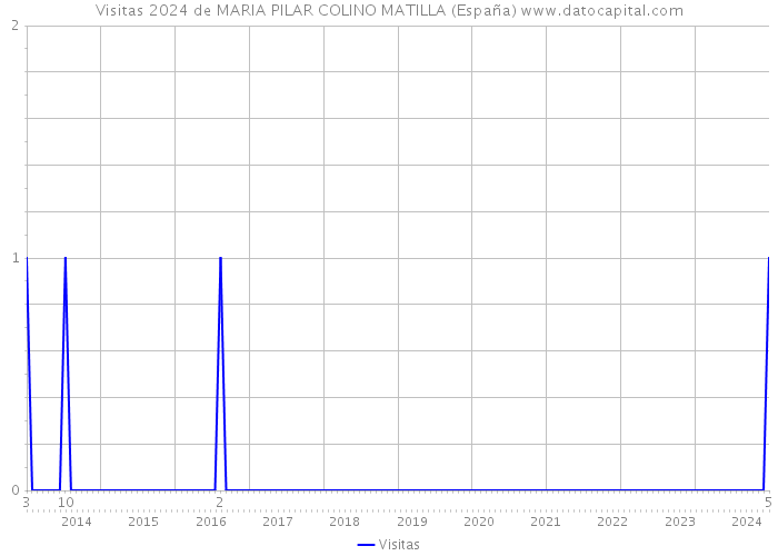 Visitas 2024 de MARIA PILAR COLINO MATILLA (España) 