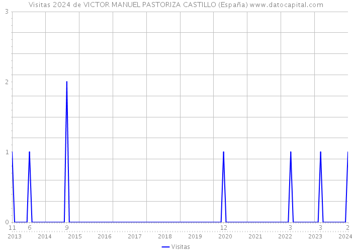 Visitas 2024 de VICTOR MANUEL PASTORIZA CASTILLO (España) 