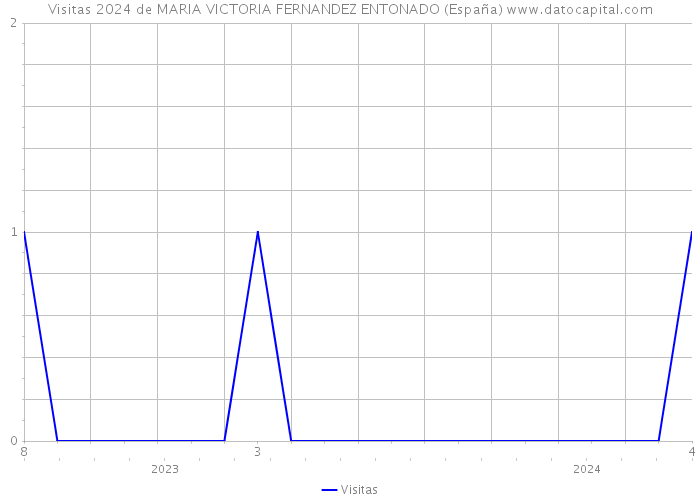 Visitas 2024 de MARIA VICTORIA FERNANDEZ ENTONADO (España) 