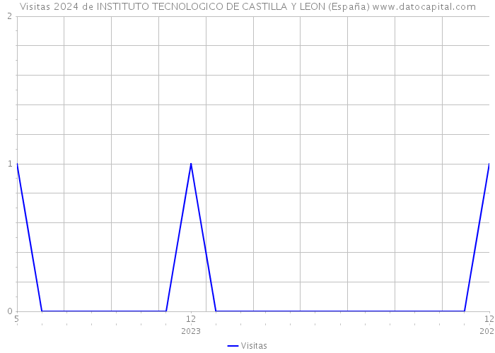 Visitas 2024 de INSTITUTO TECNOLOGICO DE CASTILLA Y LEON (España) 