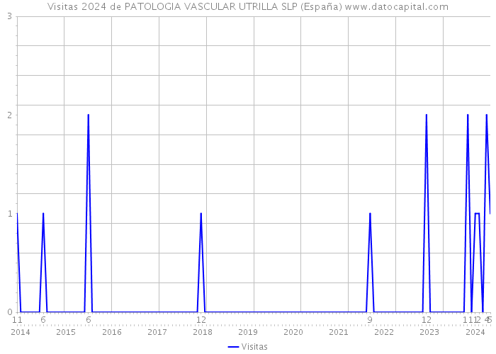 Visitas 2024 de PATOLOGIA VASCULAR UTRILLA SLP (España) 