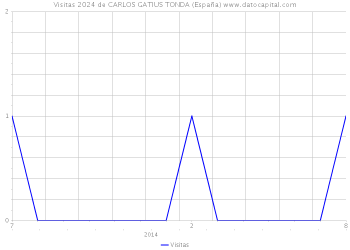 Visitas 2024 de CARLOS GATIUS TONDA (España) 