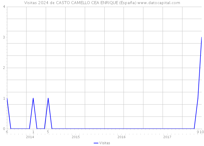 Visitas 2024 de CASTO CAMELLO CEA ENRIQUE (España) 
