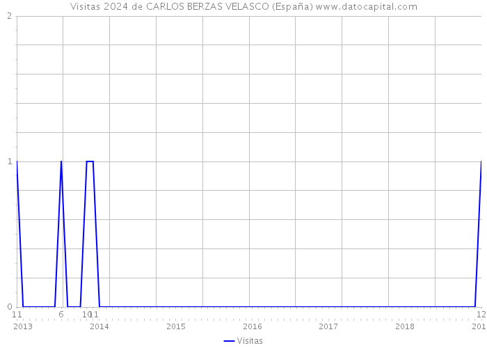 Visitas 2024 de CARLOS BERZAS VELASCO (España) 