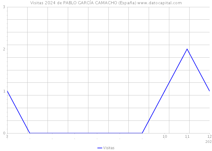 Visitas 2024 de PABLO GARCÍA CAMACHO (España) 