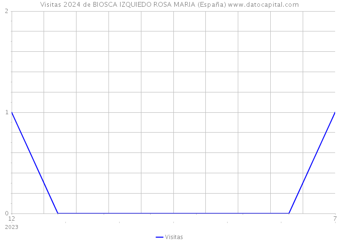 Visitas 2024 de BIOSCA IZQUIEDO ROSA MARIA (España) 