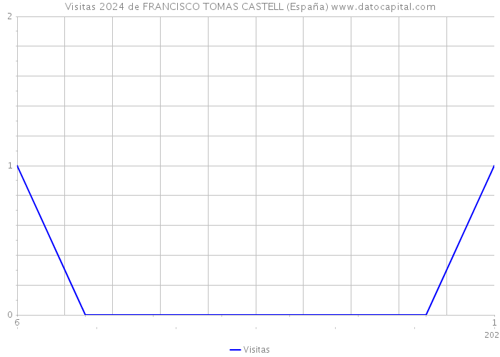 Visitas 2024 de FRANCISCO TOMAS CASTELL (España) 