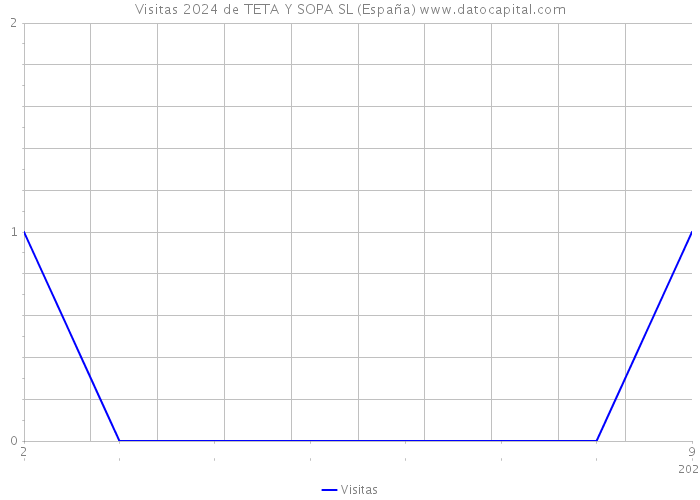 Visitas 2024 de TETA Y SOPA SL (España) 