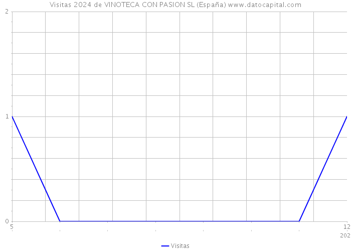 Visitas 2024 de VINOTECA CON PASION SL (España) 