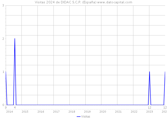 Visitas 2024 de DIDAC S.C.P. (España) 