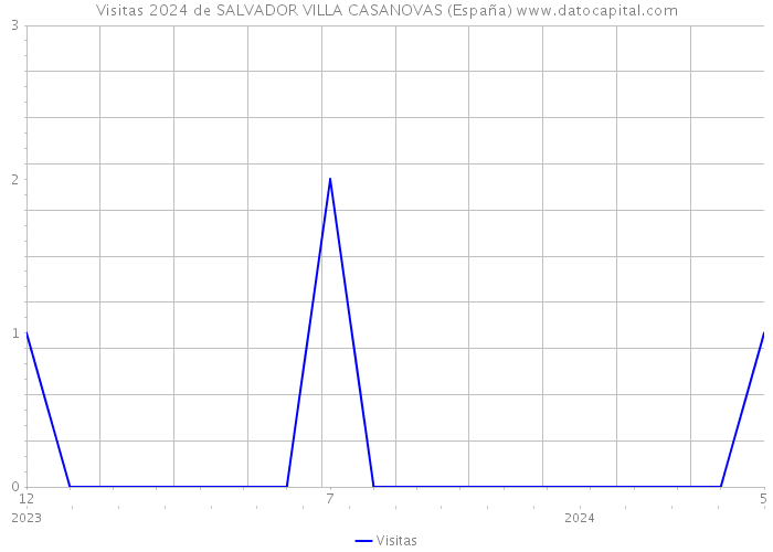 Visitas 2024 de SALVADOR VILLA CASANOVAS (España) 