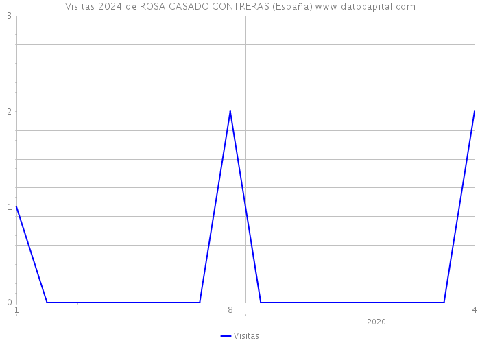 Visitas 2024 de ROSA CASADO CONTRERAS (España) 