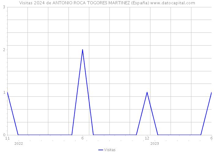 Visitas 2024 de ANTONIO ROCA TOGORES MARTINEZ (España) 