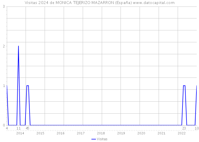 Visitas 2024 de MONICA TEJERIZO MAZARRON (España) 