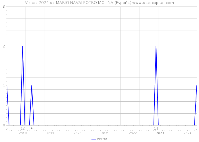Visitas 2024 de MARIO NAVALPOTRO MOLINA (España) 