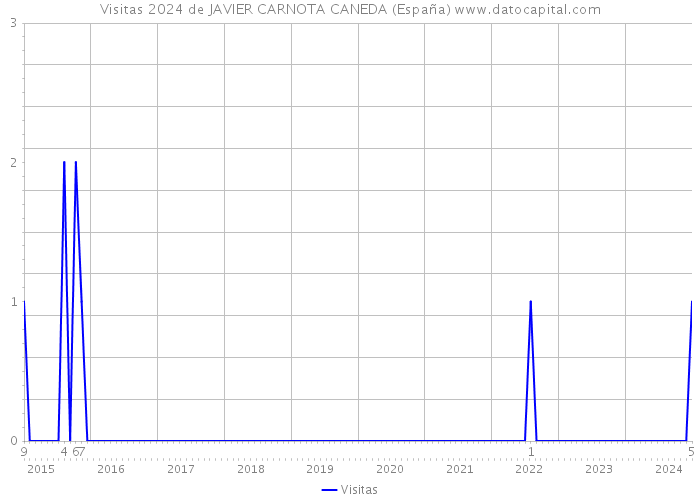 Visitas 2024 de JAVIER CARNOTA CANEDA (España) 