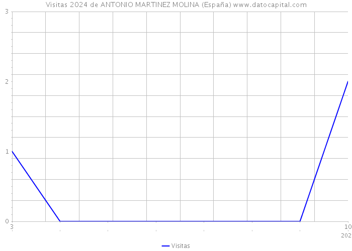 Visitas 2024 de ANTONIO MARTINEZ MOLINA (España) 