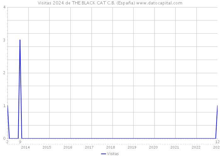 Visitas 2024 de THE BLACK CAT C.B. (España) 