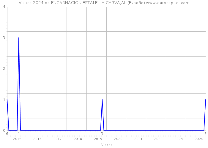Visitas 2024 de ENCARNACION ESTALELLA CARVAJAL (España) 