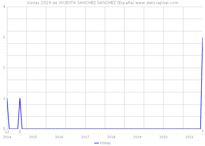 Visitas 2024 de VICENTA SANCHEZ SANCHEZ (España) 