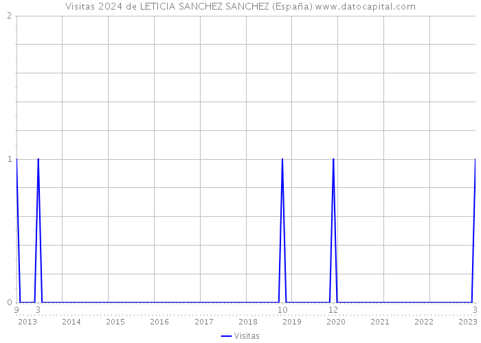 Visitas 2024 de LETICIA SANCHEZ SANCHEZ (España) 