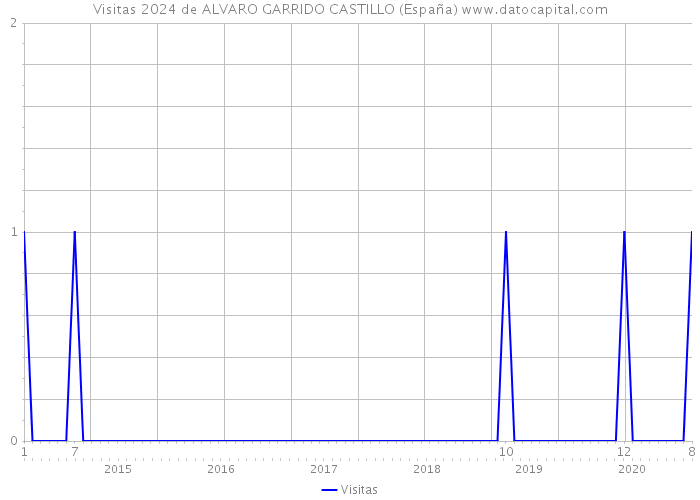 Visitas 2024 de ALVARO GARRIDO CASTILLO (España) 
