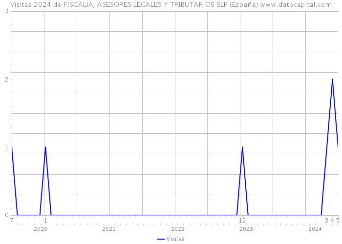 Visitas 2024 de FISCALIA, ASESORES LEGALES Y TRIBUTARIOS SLP (España) 
