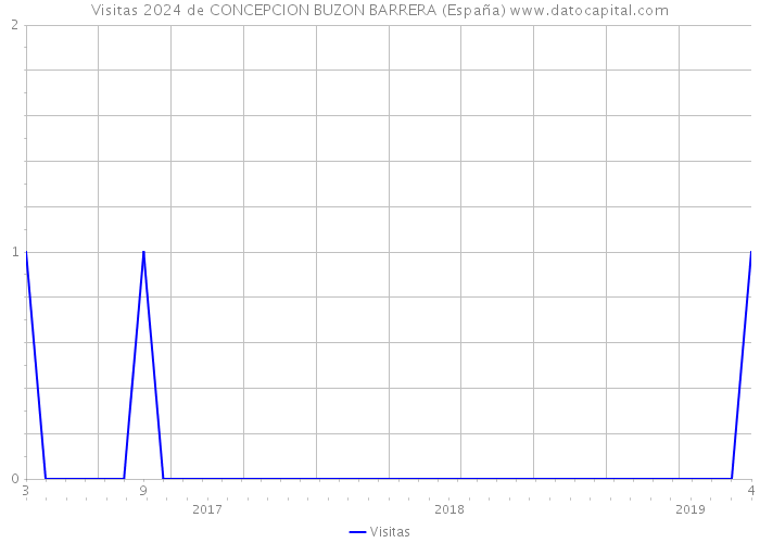 Visitas 2024 de CONCEPCION BUZON BARRERA (España) 