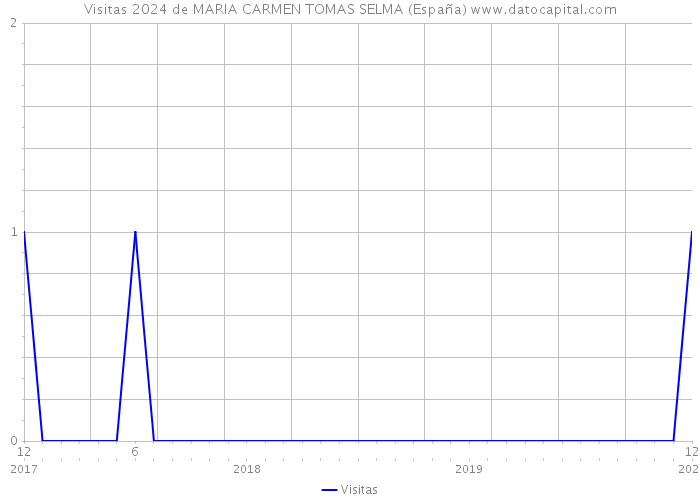 Visitas 2024 de MARIA CARMEN TOMAS SELMA (España) 
