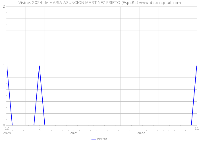 Visitas 2024 de MARIA ASUNCION MARTINEZ PRIETO (España) 