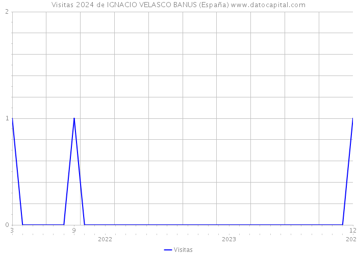 Visitas 2024 de IGNACIO VELASCO BANUS (España) 