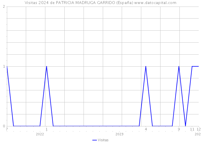 Visitas 2024 de PATRICIA MADRUGA GARRIDO (España) 