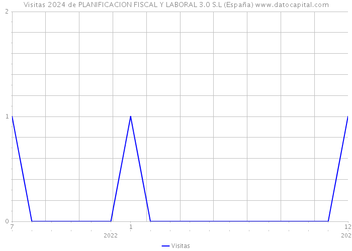 Visitas 2024 de PLANIFICACION FISCAL Y LABORAL 3.0 S.L (España) 