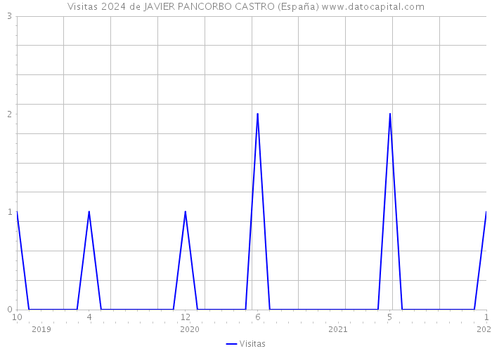 Visitas 2024 de JAVIER PANCORBO CASTRO (España) 