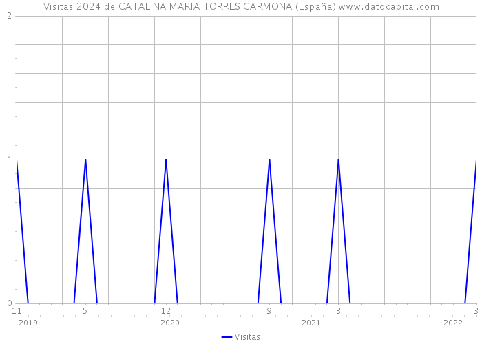 Visitas 2024 de CATALINA MARIA TORRES CARMONA (España) 
