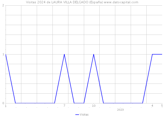 Visitas 2024 de LAURA VILLA DELGADO (España) 