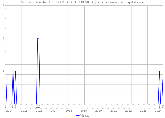 Visitas 2024 de TELESFORO ANGULO REVILLA (España) 