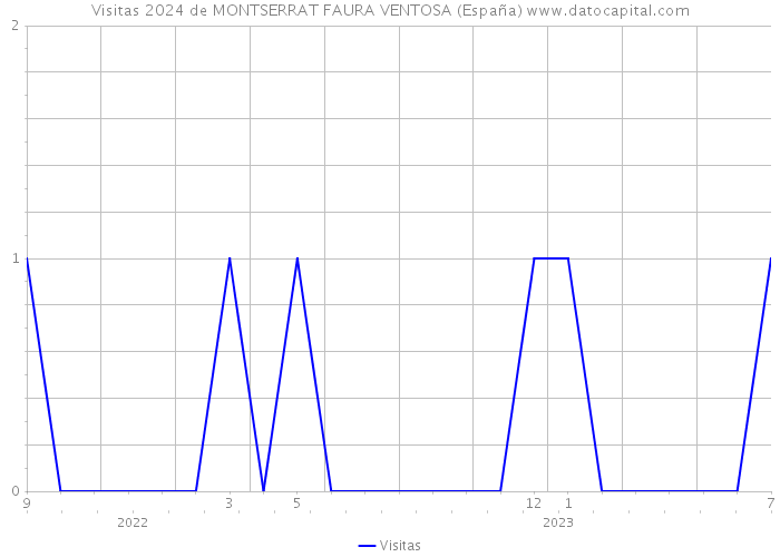 Visitas 2024 de MONTSERRAT FAURA VENTOSA (España) 